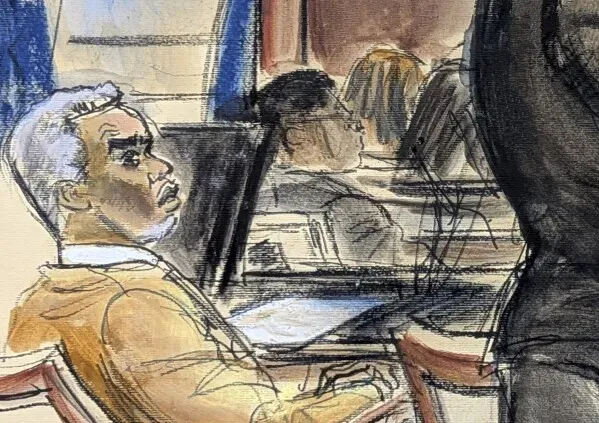 شهادة كابريكورن كلارك في محاكمة شون كومبس، حيث تتحدث عن تهديده بالقتل واختطافها تحت تهديد السلاح.