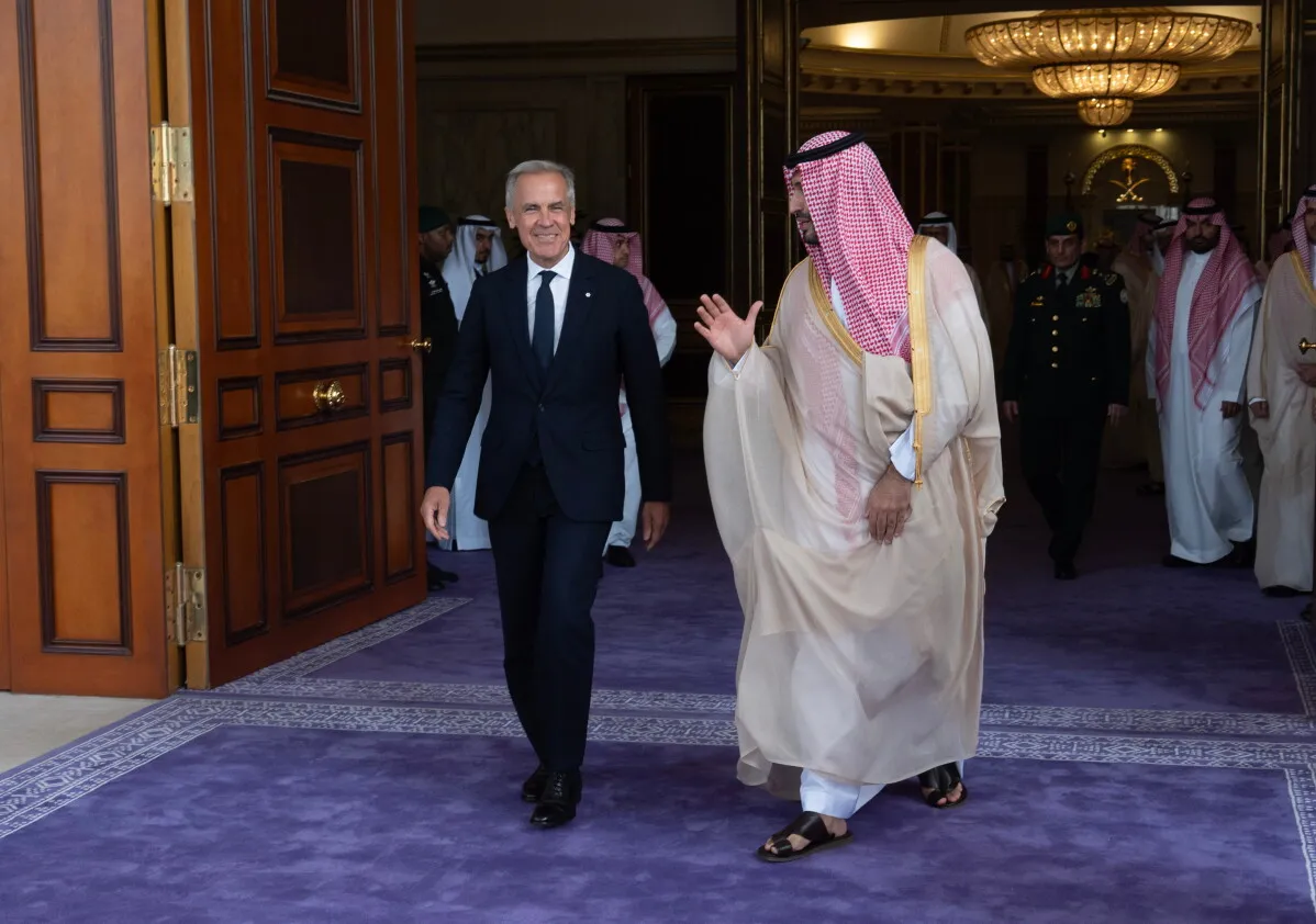 رئيس الوزراء الكندي مارك كارني يلتقي بولي العهد السعودي محمد بن سلمان في جدة لتعزيز الشراكات الاقتصادية بين كندا والسعودية.