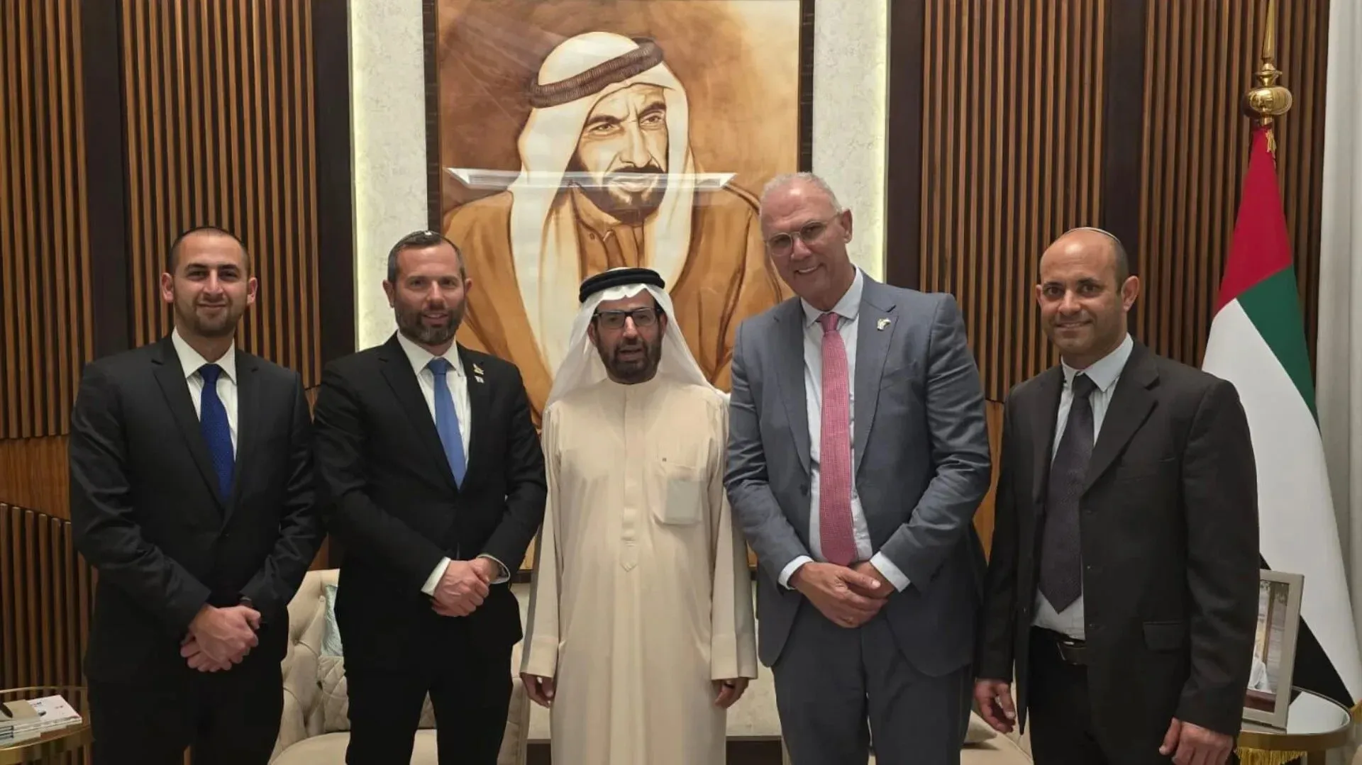 زيارة قادة المستوطنين الإسرائيليين للإمارات، حيث التقوا بمسؤولين حكوميين لمناقشة التعاون الاقتصادي والأمني.