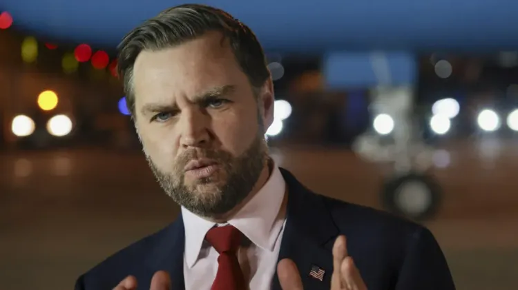 تصريح رسمي لشخصية سياسية تتحدث عن الوضع في الشرق الأوسط، مع التركيز على التوترات بين إيران والولايات المتحدة.