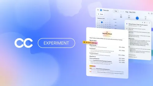 واجهة تطبيق Google CC العائلي الجديد مع عرض تقويم وجدول مهام يومي لتنظيم جداول الأسرة ومهامها المشتركة.