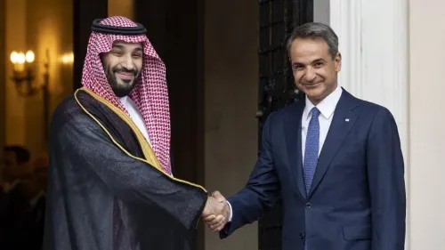 وزير الدفاع اليوناني يلتقي ولي العهد السعودي في إطار تعزيز الشراكات الأمنية والدفاعية بين اليونان ودول الخليج.