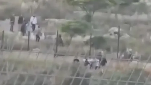 مستوطنون إسرائيليون يعتدون على عائلة فلسطينية أثناء نبش رفات والدهم في مقبرة قرب مستوطنة "سا-نور" بالضفة الغربية.