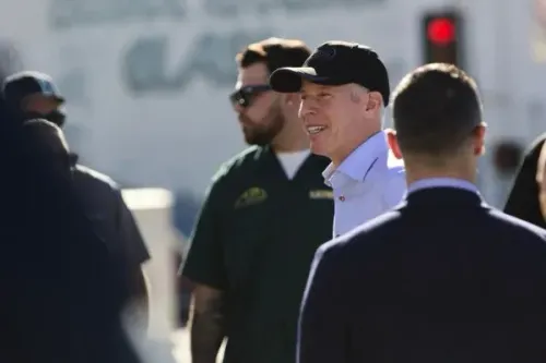 وزير الطاقة الأمريكي كريس رايت يتحدث خلال زيارة في نيفادا، وسط مخاوف من تأثير الإغلاق الحكومي على الأمن النووي.