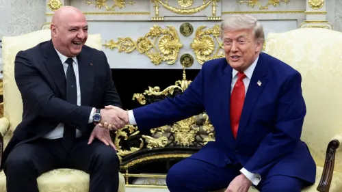 الرئيس اللبناني جوزيف عون يلتقي الرئيس الأمريكي دونالد ترامب في البيت الأبيض، مع التركيز على تعزيز العلاقات والدعم الأمريكي للبنان.