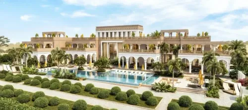 مشروع ترامب بلازا جدة، يتضمن تصميمًا فاخرًا مع حديقة خاصة ومسبح، يعكس التزام عائلة ترامب بالتوسع في السوق السعودي.